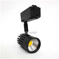 COB 10W track spotlight in black white track head 85-265V warm white day white purewhite led track light spot 50pcs free ship