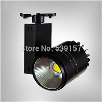 Hot sale Super 30W COB LED Track Lighting  White/Black Shell Free Shipping