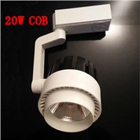 COB LED track light 20W LED track lamp ceiling track spot light ac85-265v