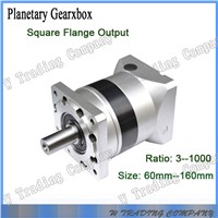 120-1 series high precision small backlash planetary gearboxes with square flange output