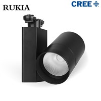 RUKIA LED Track Light fixture 30W COB Rail lights For Pendant Kitchen Clothes Shop Shoes Store Lamps Spot Lighting CREE/EPISTAR