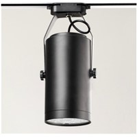 9W AC90-260V Aluminum Material  Led Spot Light With Track White Or Black Body For Store Mall