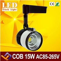 15W COB LED Ceiling Track Rail Light Spotlight Lamp Display Cabinet AC 85-265V Warm/Cool White Shop Tracking Ceiling Fixture