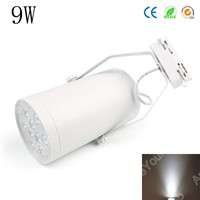 Areyourshop Sale Black White 9W AC LED Track Rail Ceiling Spot Light Downlight Shop Lamp Bulb Alumin
