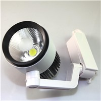 LED Track Light 30W Dimmable COB Rail Light Spotlight Lamp Replace 300W Halogen Lamp 110v 120v 220v 230v 240v Spot Lamp Bulb