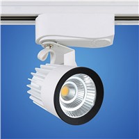 1pcs COB 15W 1000lm AC85-265V Led Track light Track aluminum Ceiling Rail Track lighting Spot Rail Super Bright