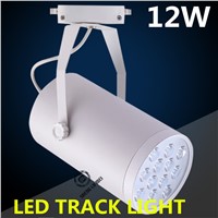 1pcs/lots led track light 12W mall clothing store spot lights bright spot lights factory direct AC85-260V