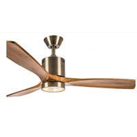 52inch with remote control antique ceiling fan light ceiling fans minimalism modern style LED fan lamp solid wood