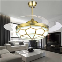 LED Modern Alloy Acrylic Ceiling Fan LED Lamp.LED Light.Ceiling Lights.LED Ceiling Light.Ceiling Lamp For Foyer Bedroom