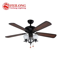 Decorative Ceiling Fan 5203 With Light Kit Pull Chain Control Ceiling Fan Light