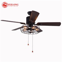 New arrival modern decorative 52inch retractable blade ceiling fans