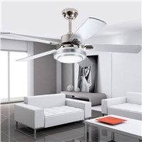 Modern LED adjustable light ceiling fan light iron fashion simple ceiling lamp 42 Inch  107 cm ceiling fan.