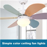 New KF-A0601 Household Fan Chandelier Ceiling lights Restaurant Fan Lights Children Room Modern Simple LED Fan Lights 220v 55W