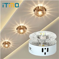 iTimo Crystal Ceiling Light LED Spot Light Decoration 3W/5W Chandelier Wall Lamp Fixture Pendant Lamp Home Lighting