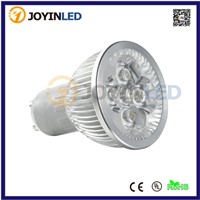 Hot sell retail 3W 100-240VAC GU10 Spot light High Power LED Lamp Available for MR16/GU10/E27 commercial light  free shipping