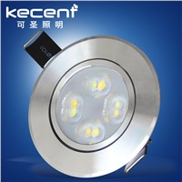 Hot Sale 3Colors 4W LED Downlight Recessed LED Lamp Spot Light AC85-265V