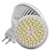 MR16 LED Bulb 5W 3528 60SMD Warm White Tube Light 300LM Lamp Spotlight