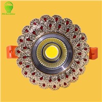 Peacock shape led spotlight lamp small led spot lights gold cob 3w 5w 7w 10w 12w 15w led lighting for indoor lighting