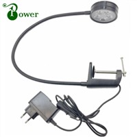 5W LED CLAMP ON ADJUSTABLE WORK LIGHT WITH FLEXIBLE NECK