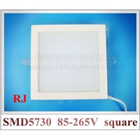 20pcs X recessed style LED panel lamp light down light square with glass AC85-265V  6W / 12W / 18W  optional wholesale