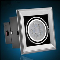 5W LED Grille Lamp LED Ceiling Light Downlighting High Power High Lumens LED Grille Lights 5W Bean Gall Lamps AR70  Warm White