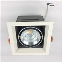 Unique and beautiful looking design adjustable 25w LED grille light none glare lamp good finish high CRI high efficiency