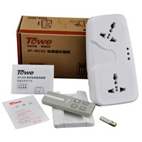TOWE AP-WS102 wireless remote control power 220V smart home two ways socket 10A