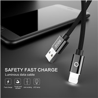 PZOZ for Lighting Cable Fast Charger Adapter Mobile Phone 8 Pin LED USB Cable For iphone 6 S Plus 7 5 iPad Air 2 iPod Touch i6