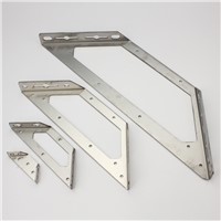 2pcs JM-385 Stainless steel corner bracket, Fixing bracket, bulkhead, fittings Connectors, Furniture Hardware