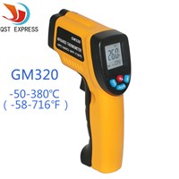 LCD Display Digital Infrared Thermometer Professional Non-contact Temperature Tester IR Temperature Laser Gun GM320