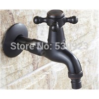 Oil Rubbed Bronze Washing Machine Faucet Cold Mop Pool Laundry Sink Bar Tap
