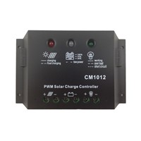 10A 12V Solar Charge Controller 24V PWM LED Display with Settable Load Model JUTA CM1012 Juta Solar Regulator