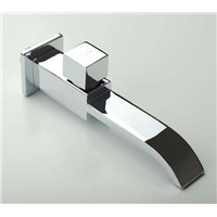 Square Wall Mounted Kitchen Bathroom Basin Vessel Sink Mop Pool Tap Modern Single Handle Brass Chrome Valve Faucet Accessories