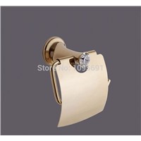 Gold Polished Toilet Paper Holders  Paper Roll Rack golden toilet paper holder paper towel holder-MD-9322