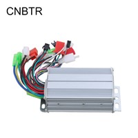 CNBTR 36V 350W Electrocar Brushless Motor Controller Aluminium Slivery