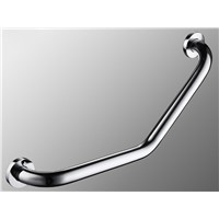Concealed Screws Elegant Arc Brass Grab Bar Door Handle Handrail Bathroom Accessory Home Care For Elderly