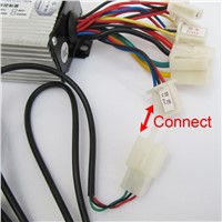 DC 36V 800W brush motor speed controller with Handle, for electric bicycle electric bike controller, e-bike controller scooter
