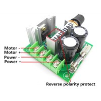 10V -40V, 10A  micro Pulse Width Modulator, PWM DC Motor Speed Regulator Controller