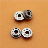 50pcs/lot  Flange bearing  MF52ZZ  2*5*2.5 Shielded Miniature deep groove Ball Bearings  2x5x2.5 mm