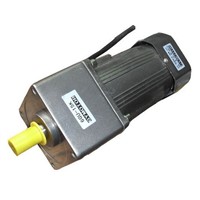 AC 220V 180W Single phase regulated speed motor with gearbox. AC gear motor,