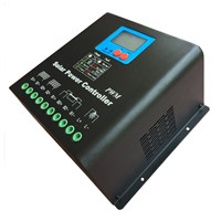 Dual-fan cooling 100A Solar Charge Controller 48V PV Panel Battery Charge Regulator for 5000W Off Grid Solar Power System