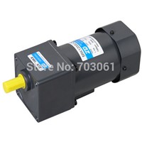 120W single phase reversible motor 90mm AC gear motors used for industry business Ratio 200:1