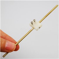 120mm Rod lead screw dia 3mm with Plastic slide Great For DIY Great for motor application
