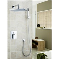 Hello Bathroom Shower banho de chuveiro Set Luxury 12&amp;amp;quot; Shower Head 50228-43C/125 Wall Mount Rain Shower Set