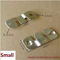 60sets/Lot  Small Nickel-Plating Clips Brackets photo frame furniture hanging buckle Coupling Retaining hanger Sofa Connector