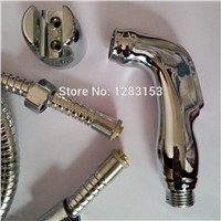 hot  sale free  shipping high quality toilet spray gun set of ABS Sprayer hand   shattaf spray factory sale with 1.2m hose