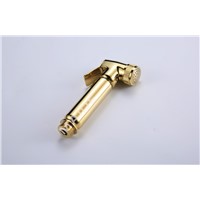 Toilet Bathroom Gold Hand held Diaper Bidet Sprayer Shower Shattaf Spray Douche kit Jet Golden &amp;amp;amp; Brass Holder &amp;amp;amp; Hose