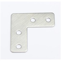 100pcs 39*39*15mm stainless steel plain angle bracket satin finish frame board support