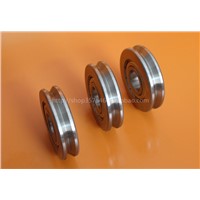 The outer ring of V type groove roller guide bearing A1500-ZZ V6202ZZ size 15*47*11mm straightening wheel