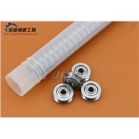 15pcs V623ZZ V groove roller wheel ball bearings 3x12x4 mm embroidery machine pulley bearing v 623zz (Carbon steel)
